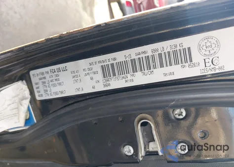 2015 Ram 1500 St из США, поврежденный, VIN 1C6RR7FT1FS710424